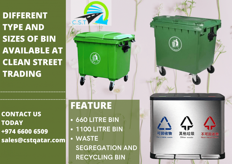Qatar WASTE BIN AVAILABLE Others For Sale, Buy, Sell, New Used